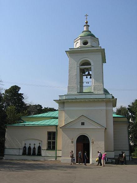 храм на Даниловском кладбище