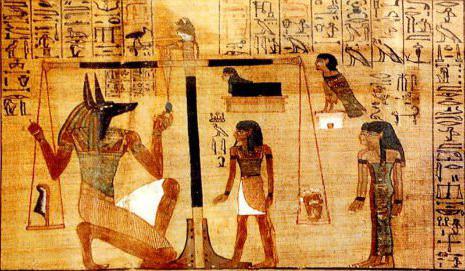 в древнеегипетской мифологии загробный мир