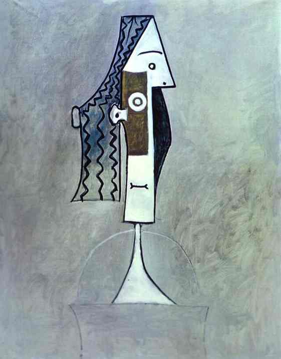 Пабло Пикассо. Жаклин Рок. 1957 год