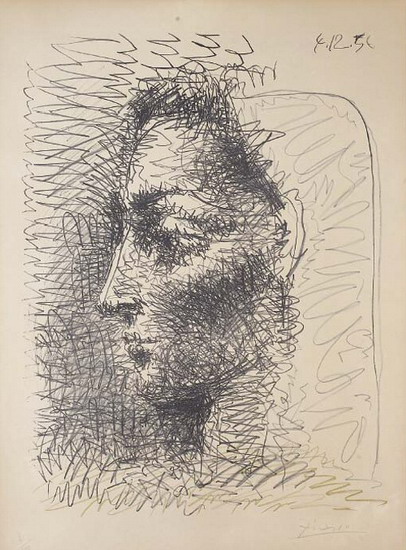 Пабло Пикассо. Портрет Жаклин. 1956 год