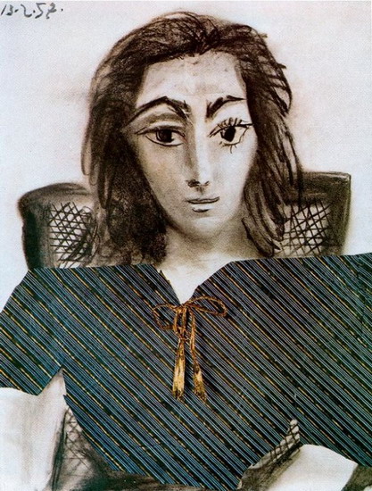 Пабло Пикассо. Портрет Жаклин. 1957 год