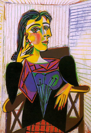 Пабло Пикассо. Портрет Доры Маар 5. 1937 год