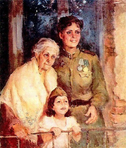 Картины о Великой Отечественной войне. Часть 11. (19 фото)