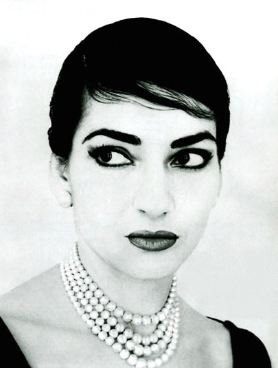 Красивая гречанка Мария Каллас. Фото / Maria Callas. Photo