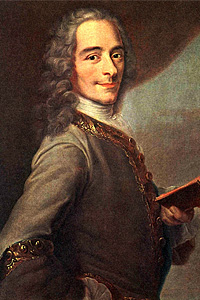 Вольтер (1694—1778) - представитель французского Просвещения XVIII в.