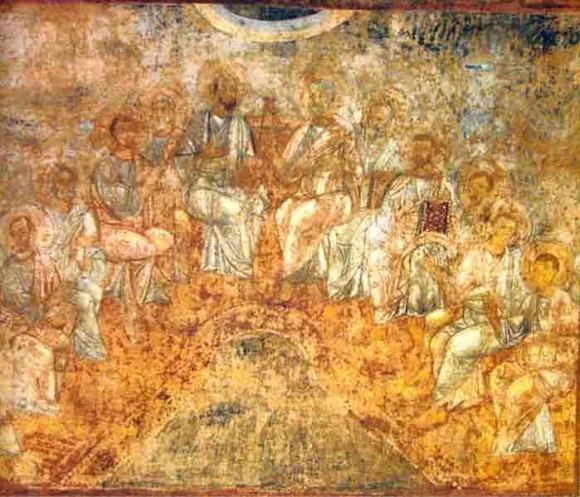 Пятидесятница. Софийский собор, 1040-1050 гг.