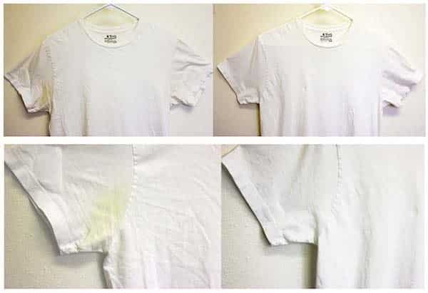 Как отстирать старые пятна на белой одежде
