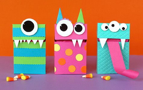 flip top monster boxes - Lisa Storms.. ~Love these!!~
