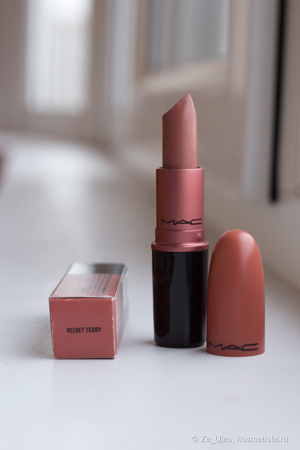 MAC matte lipstick Velvet Teddy – идеальный нюд или банальный беж?