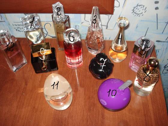 Небольшая коллекция ароматов от начинающей парфюмоманки