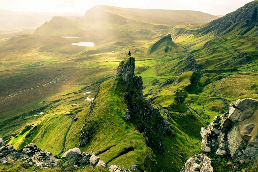 изумительные виды на земле amazing species on earth Остров Скай Шотландия the Isle of Skye Scotland