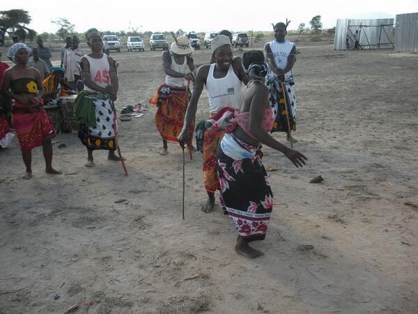 Африканский танец в Танзании