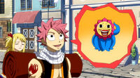 Sagittarius in Natsu&#039;s imagination