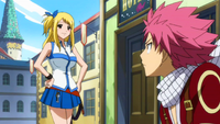 Lucy meets Natsu