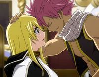 Natsu thanks Future Lucy