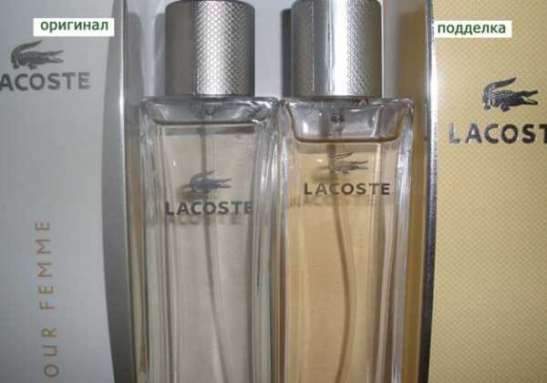 Лакост парфюм как отличить подделку от оригинала